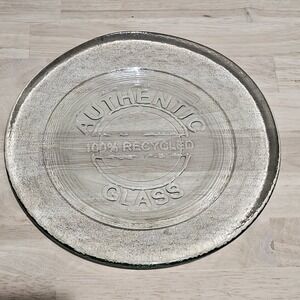 Authentic 100% Recycled Glass 7.75"Salad Plate San Miguel